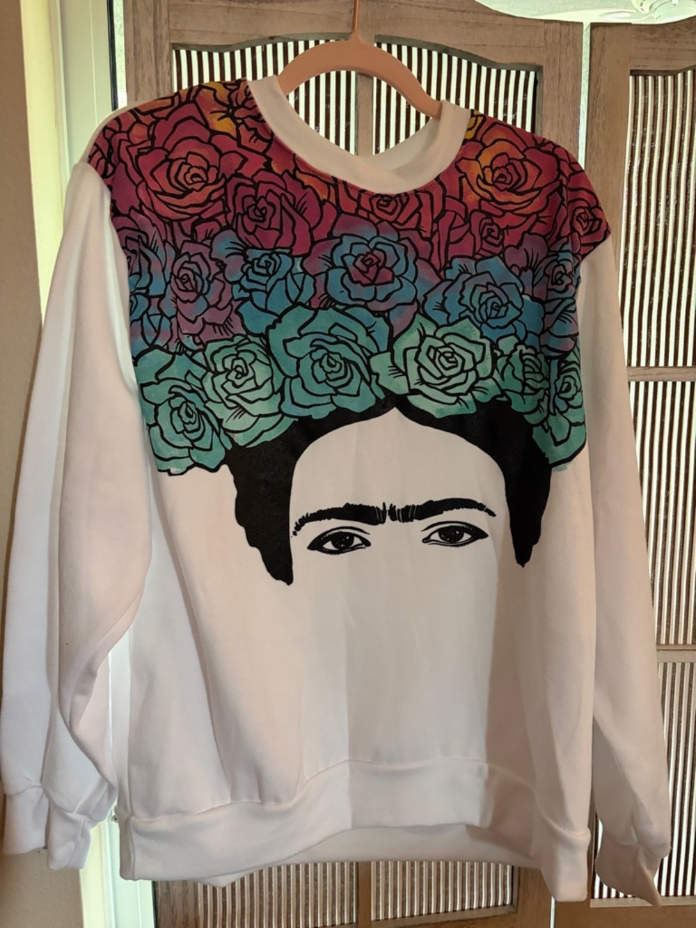 NWT Frida Kahls Graphic Sweat Shirt by Jerry Leigh of California Inc. Size L
